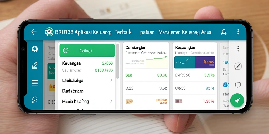 Tampilan antarmuka <strong>BRO138</strong> yang sederhana dan menarik untuk Catatan Keuangan.