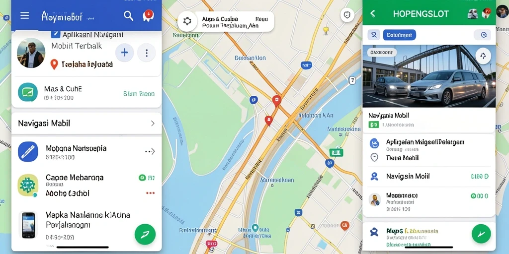 Tampilan antarmuka HOPENGSLOT untuk navigasi mobil yang mudah digunakan.